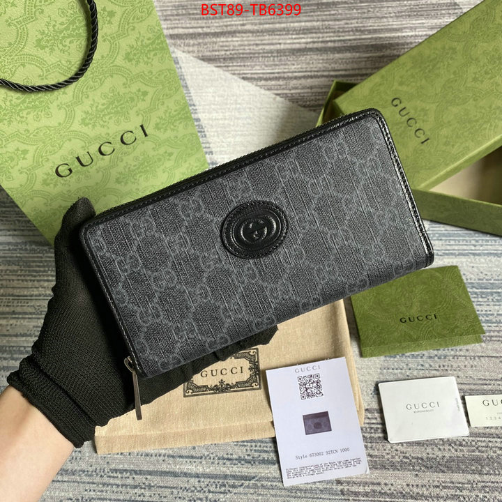 Gucci Bags(TOP)-Wallet- high quality online ID: TB6399 $: 89USD,