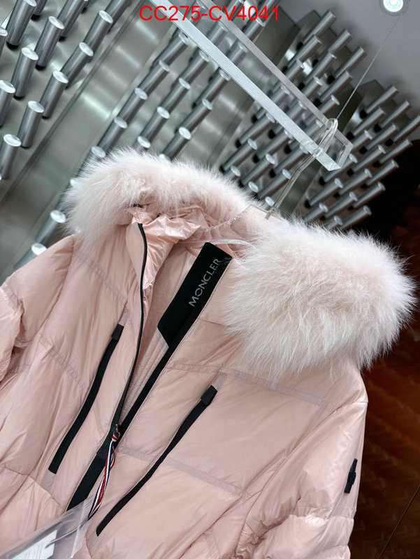 Down jacket Women-Moncler buy high quality cheap hot replica ID: CV4041 $: 275USD