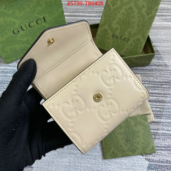 Gucci Bags(TOP)-Wallet- outlet sale store ID: TB6408 $: 99USD,