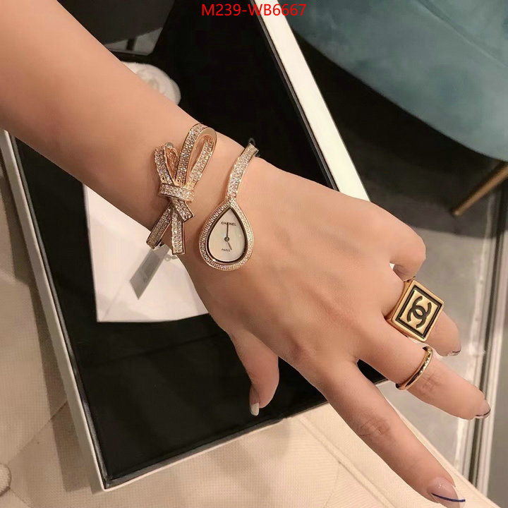 Watch(TOP)-Chanel best luxury replica ID: WB6667 $: 239USD