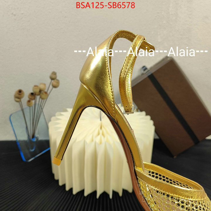 Women Shoes-ALAIA top 1:1 replica ID: SB6578 $: 125USD