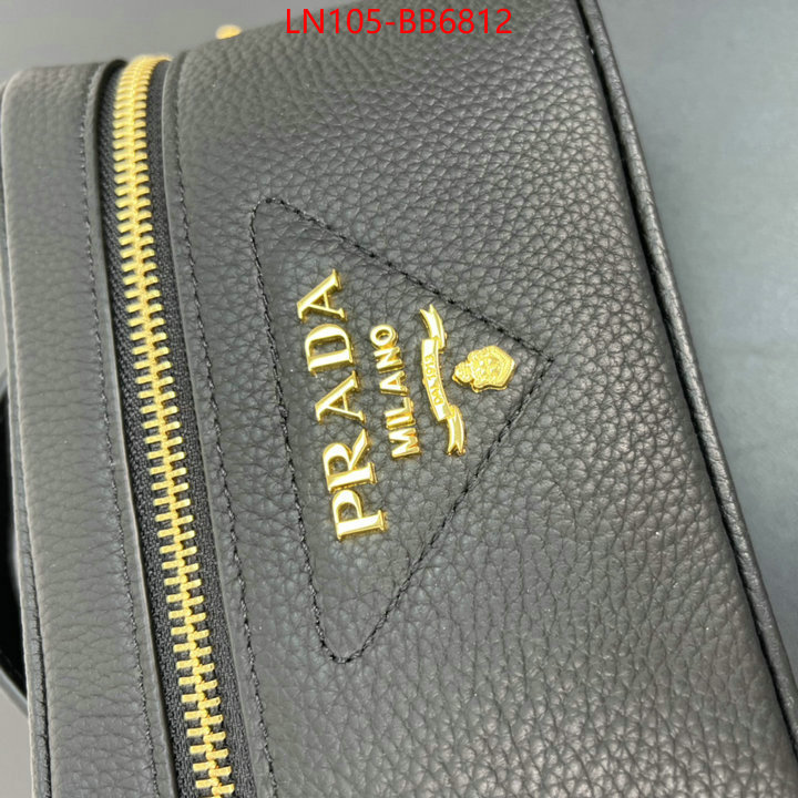 Prada Bags(4A)-Vanity Bag- buy aaaaa cheap ID: BB6812 $: 105USD,