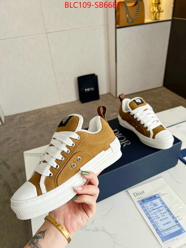 Men shoes-Dior replica 2024 perfect luxury ID: SB6687 $: 109USD