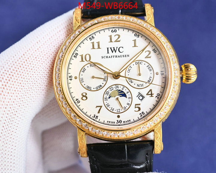 Watch(TOP)-IWC luxury 7 star replica ID: WB6664 $: 549USD