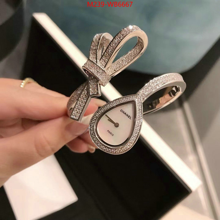 Watch(TOP)-Chanel best luxury replica ID: WB6667 $: 239USD