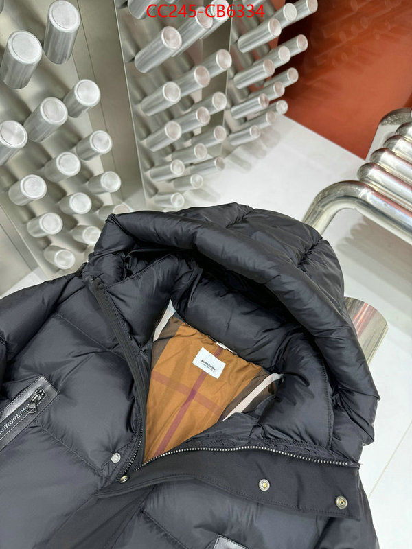 Down jacket Men-Burberry 7 star replica ID: CB6334 $: 345USD