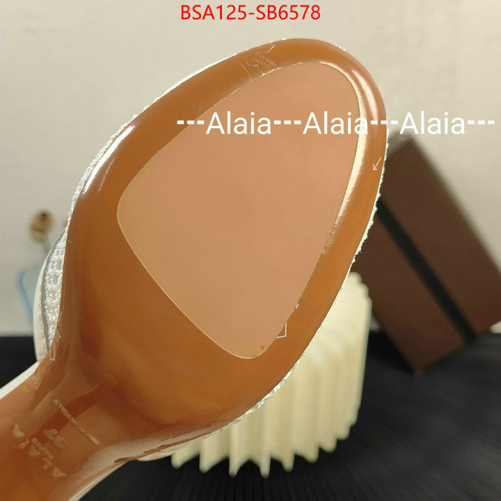 Women Shoes-ALAIA top 1:1 replica ID: SB6578 $: 125USD