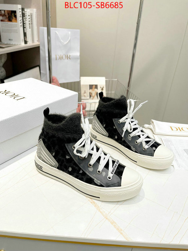 Women Shoes-Dior new designer replica ID: SB6685 $: 105USD