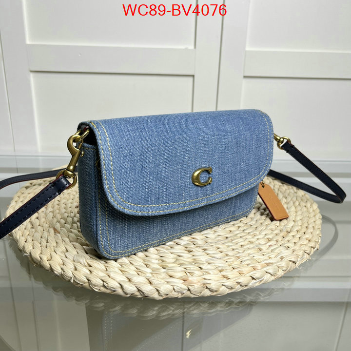 Coach Bags(4A)-Crossbody- buy 1:1 ID: BV4076 $: 89USD,