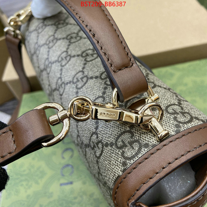 Gucci Bags(TOP)-Horsebit- designer high replica ID: BB6387 $: 209USD,