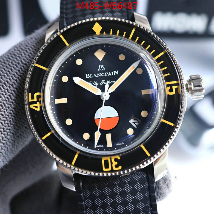 Watch(TOP)-Blancpain replicas buy special ID: WB6487 $: 485USD