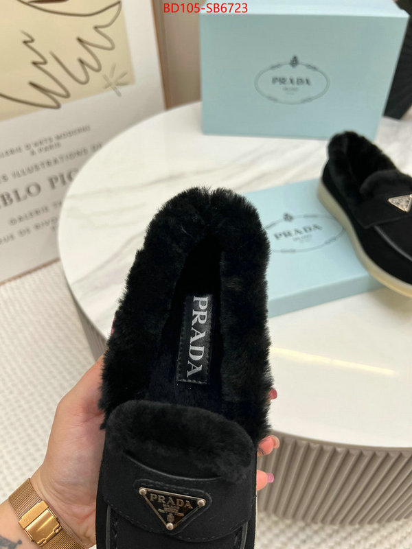 Women Shoes-Prada fake high quality ID: SB6723 $: 105USD