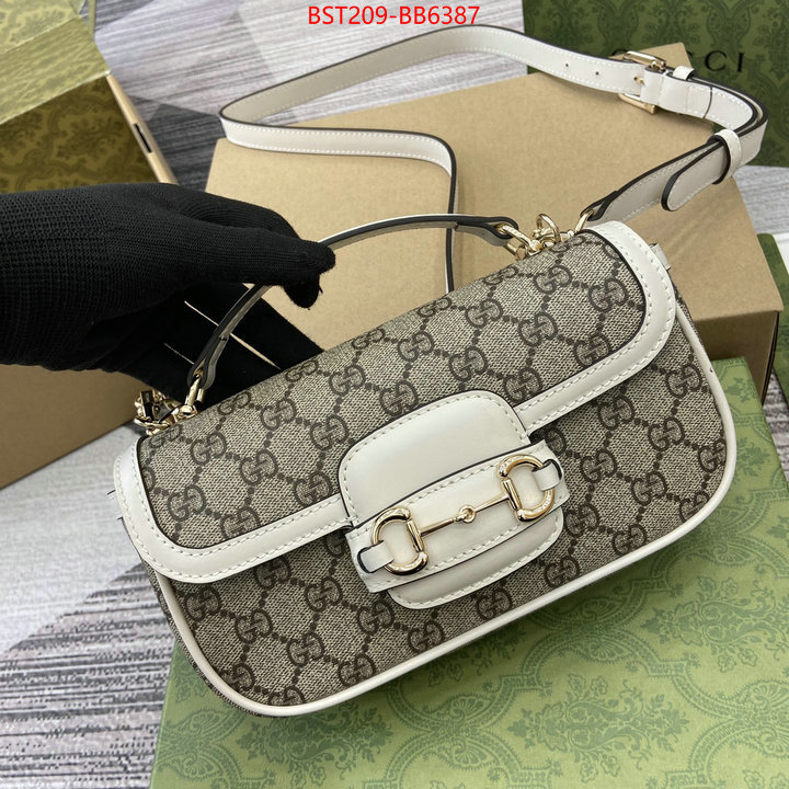 Gucci Bags(TOP)-Horsebit- designer high replica ID: BB6387 $: 209USD,