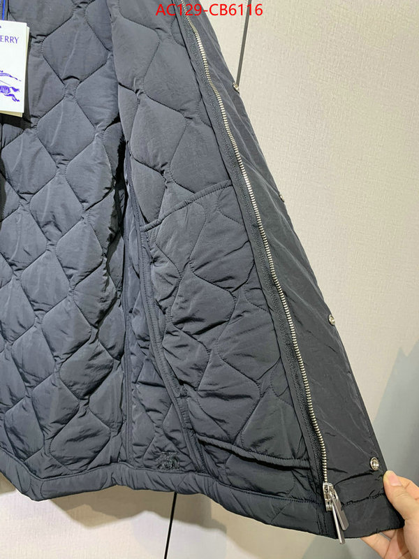 Down jacket Women-Burberry top fake designer ID: CB6116 $: 129USD