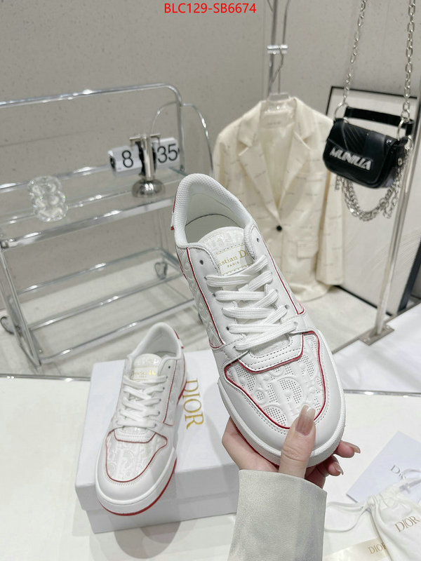 Women Shoes-Dior buy best quality replica ID: SB6674 $: 129USD