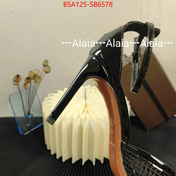 Women Shoes-ALAIA top 1:1 replica ID: SB6578 $: 125USD