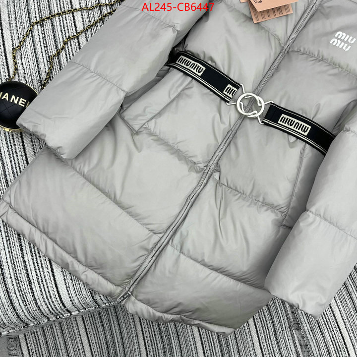 Down jacket Women-Miu Miu replica 2024 perfect luxury ID: CB6447 $: 245USD