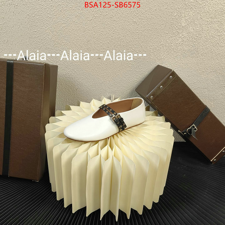 Women Shoes-ALAIA buy cheap ID: SB6575 $: 125USD