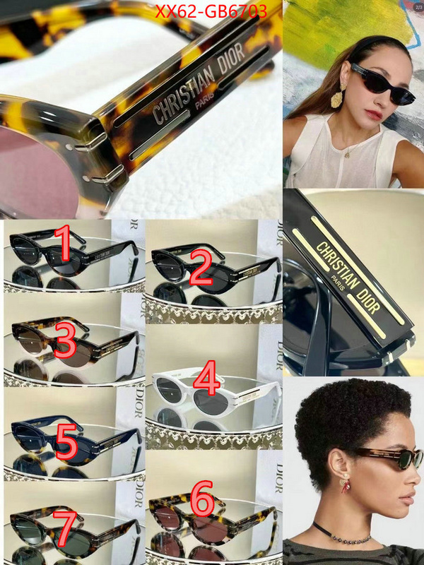 Glasses-Dior top sale ID: GB6703 $: 62USD