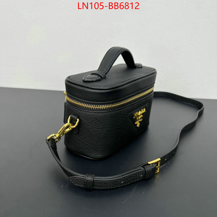 Prada Bags(4A)-Vanity Bag- buy aaaaa cheap ID: BB6812 $: 105USD,