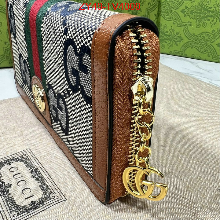 Gucci Bags(4A)-Wallet- website to buy replica ID: TV4000 $: 49USD,