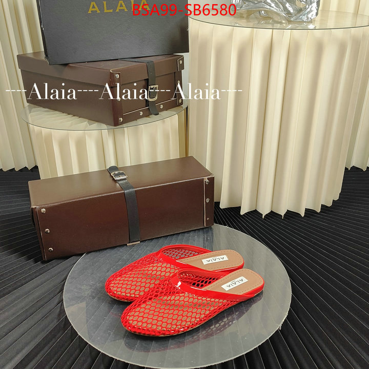 Women Shoes-ALAIA cheap replica ID: SB6580 $: 99USD