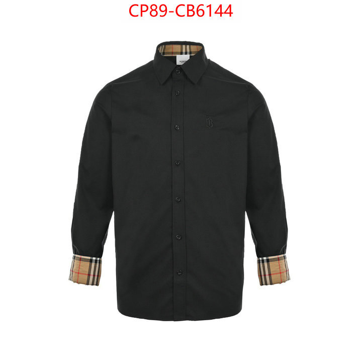 Clothing-Burberry top quality replica ID: CB6144 $: 89USD