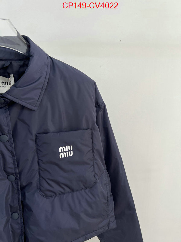 Down jacket Women-Miu Miu where to find the best replicas ID: CV4022 $: 149USD