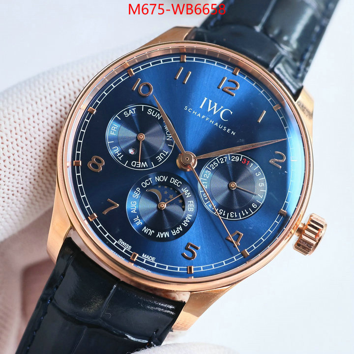 Watch(TOP)-IWC shop ID: WB6658 $: 675USD