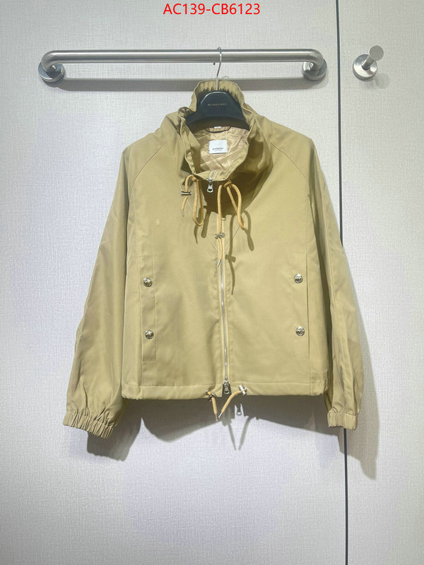 Down jacket Women-Burberry top perfect fake ID: CB6123 $: 139USD