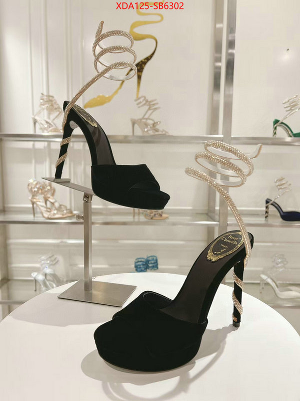 Women Shoes-Rene Caovilla mirror copy luxury ID: SB6302 $: 125USD