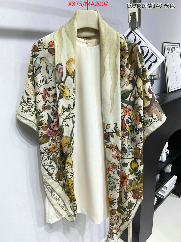 Scarf-Dior top brands like ID: MA2007 $: 75USD