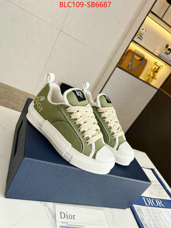 Men shoes-Dior replica 2024 perfect luxury ID: SB6687 $: 109USD