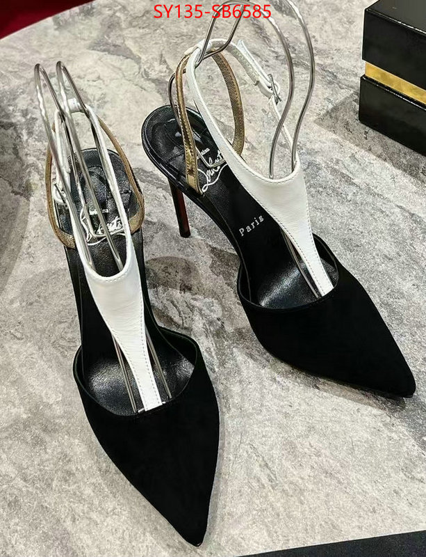 Women Shoes-Christian Louboutin is it illegal to buy dupe ID: SB6585 $: 135USD