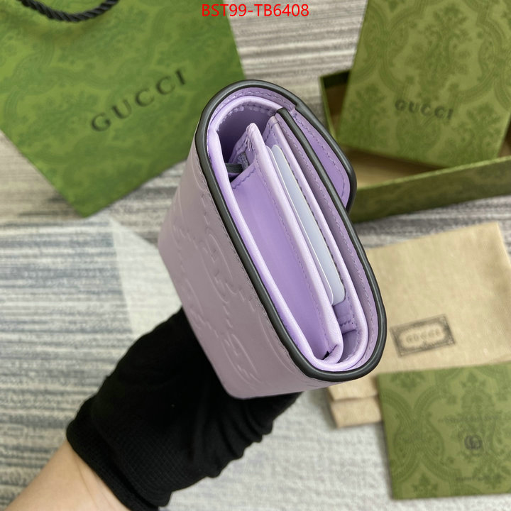 Gucci Bags(TOP)-Wallet- outlet sale store ID: TB6408 $: 99USD,