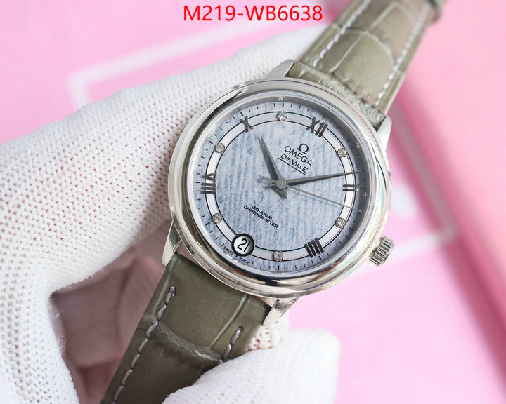 Watch(TOP)-Omega sell online luxury designer ID: WB6638 $: 219USD