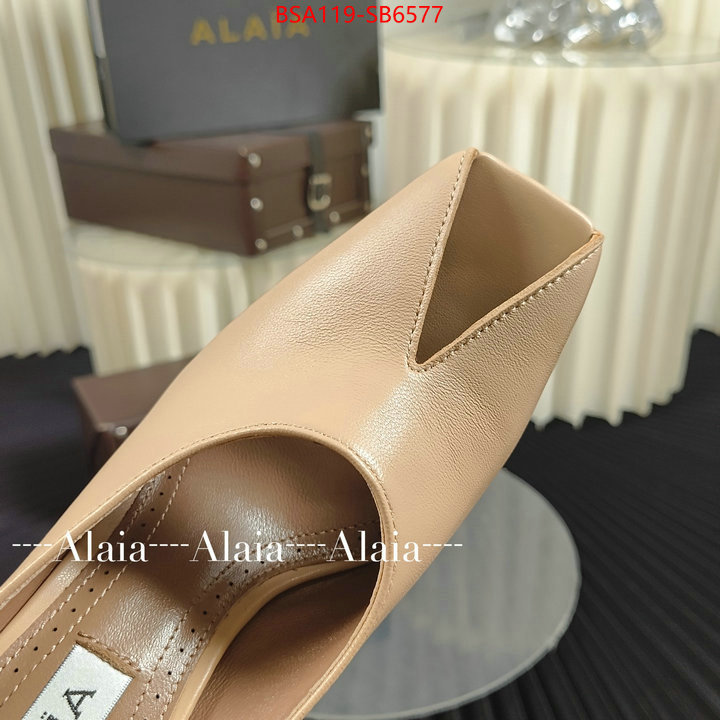 Women Shoes-ALAIA perfect quality ID: SB6577 $: 119USD