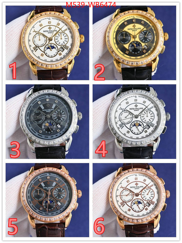 Watch(TOP)-Patek Philippe top designer replica ID: WB6474 $: 539USD