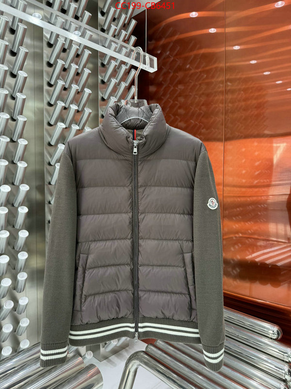 Down jacket Men-Monmouth top quality website ID: CB6451 $: 199USD