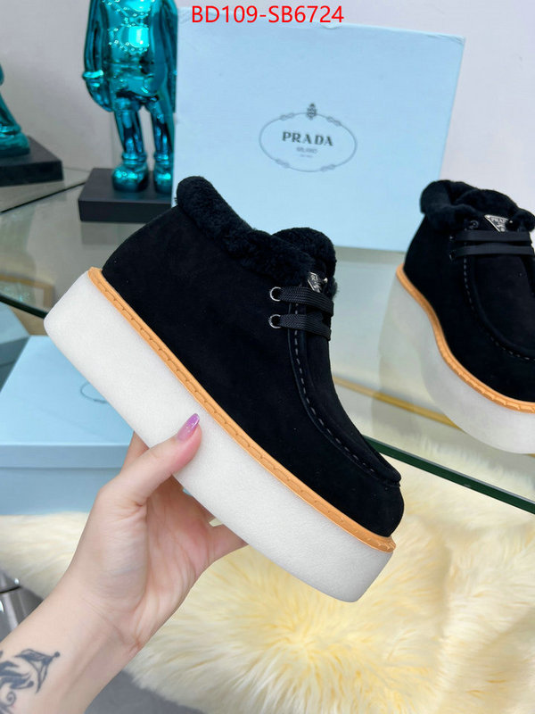 Women Shoes-Prada where quality designer replica ID: SB6724 $: 109USD