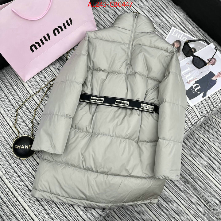 Down jacket Women-Miu Miu replica 2024 perfect luxury ID: CB6447 $: 245USD