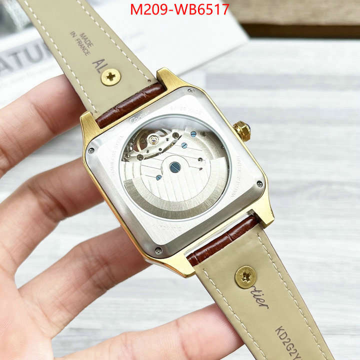 Watch(TOP)-Cartier shop cheap high quality 1:1 replica ID: WB6517 $: 209USD