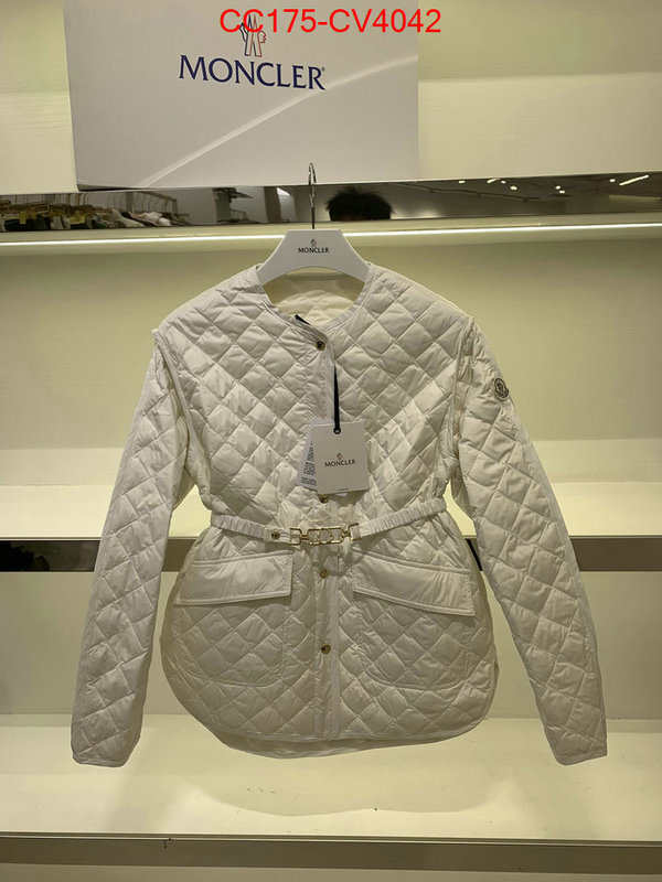 Down jacket Women-Moncler replica wholesale ID: CV4042 $: 175USD