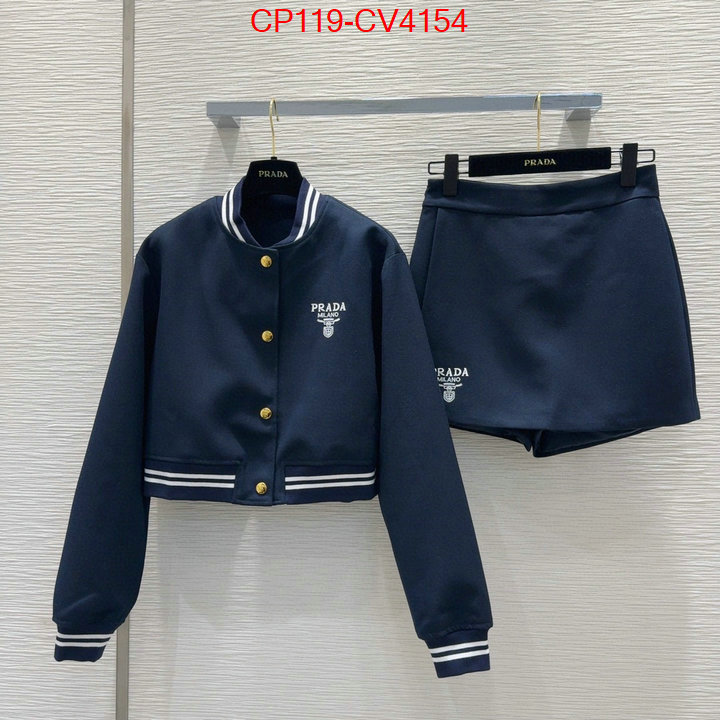 Clothing-Prada luxury cheap ID: CV4154 $: 119USD