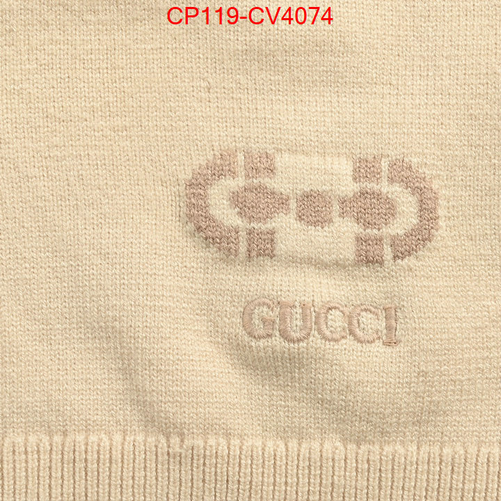 Clothing-Gucci first top ID: CV4074 $: 119USD