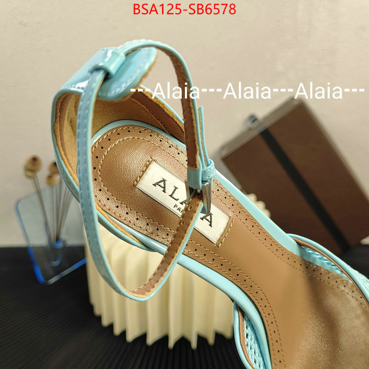 Women Shoes-ALAIA top 1:1 replica ID: SB6578 $: 125USD