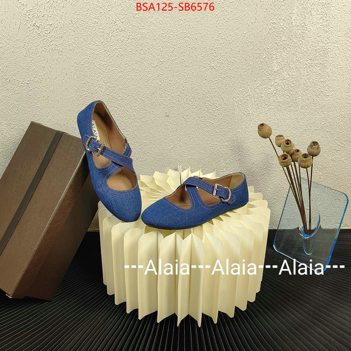 Women Shoes-ALAIA wholesale 2024 replica ID: SB6576 $: 125USD