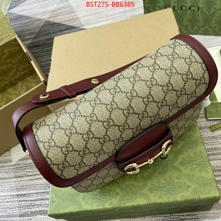 Gucci Bags(TOP)-Horsebit- replica 1:1 high quality ID: BB6385 $: 275USD,