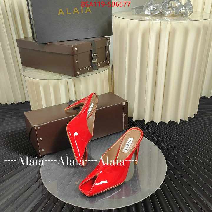 Women Shoes-ALAIA perfect quality ID: SB6577 $: 119USD