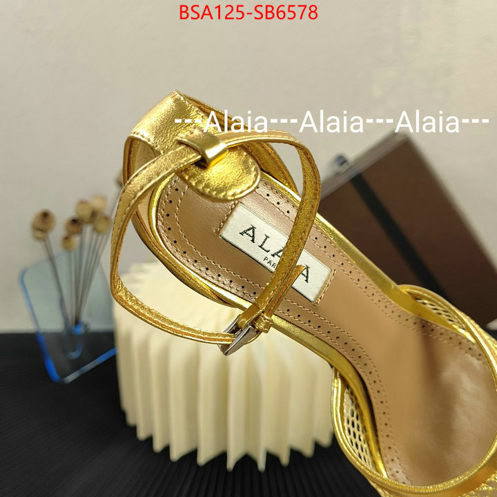 Women Shoes-ALAIA top 1:1 replica ID: SB6578 $: 125USD